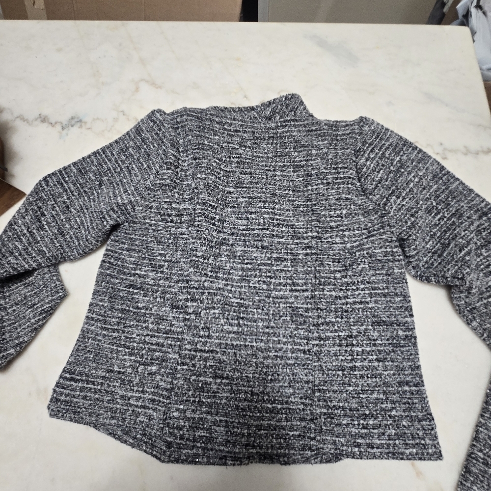 Banana Republic Gray Tweed Jacket - Picture 3 of 5